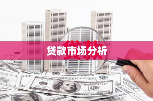 徽州贷款市场分析
