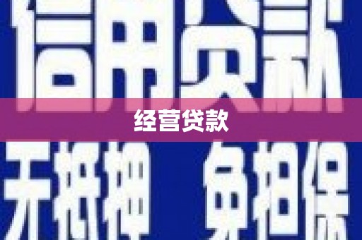 徽州经营贷款