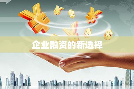 徽州企业融资的新选择