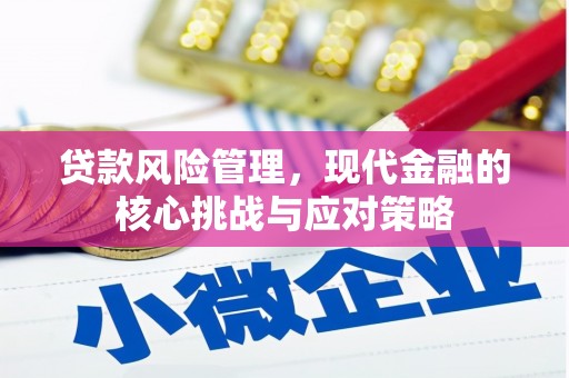 徽州贷款风险管理，现代金融的核心挑战与应对策略