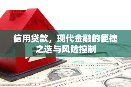 徽州信用贷款，现代金融的便捷之选与风险控制