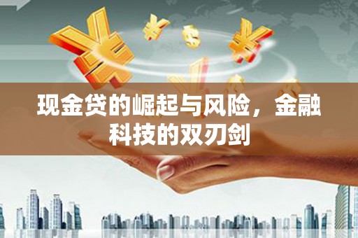 徽州现金贷的崛起与风险，金融科技的双刃剑