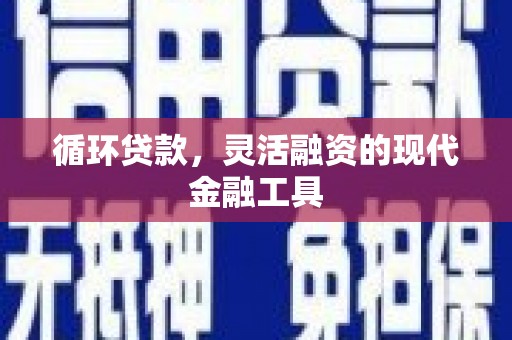 徽州循环贷款，灵活融资的现代金融工具