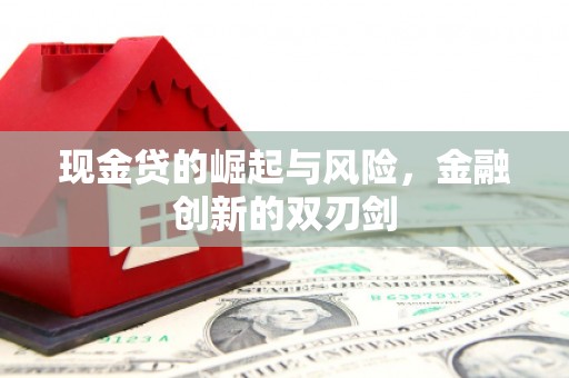 徽州现金贷的崛起与风险，金融创新的双刃剑
