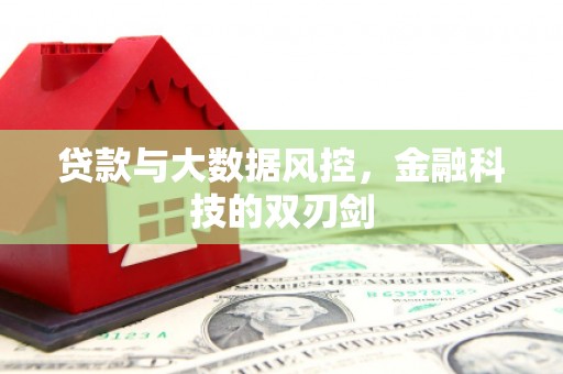 徽州贷款与大数据风控，金融科技的双刃剑
