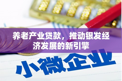 徽州养老产业贷款，推动银发经济发展的新引擎