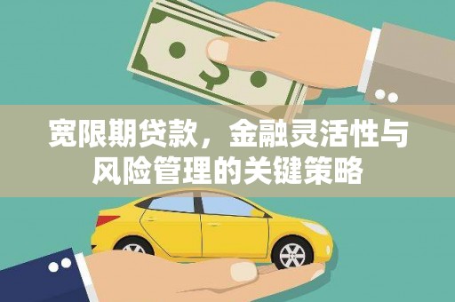 徽州宽限期贷款，金融灵活性与风险管理的关键策略