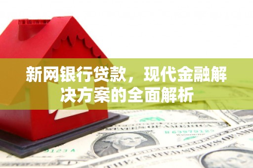 徽州新网银行贷款，现代金融解决方案的全面解析