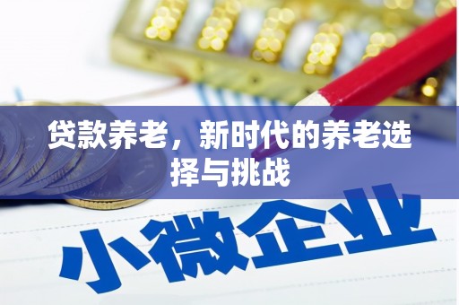 徽州贷款养老，新时代的养老选择与挑战