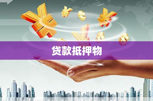 徽州贷款抵押物