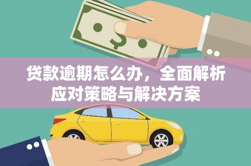 徽州贷款逾期怎么办，全面解析应对策略与解决方案